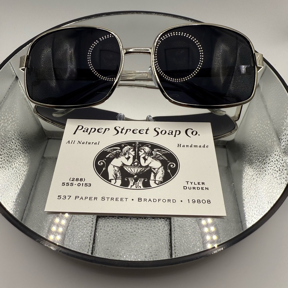 PSS Paper Street Shades Tyler Durden Fight Club NEW Oliver Peoples 523 Brad Pitt - Picture 3 of 16